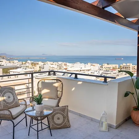 העיירה רתימנו Michalis Apartment With Outdoor Jacuzzi מראה חיצוני תמונה